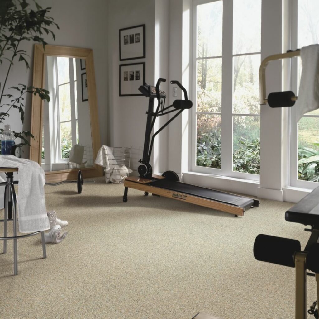 Gym room flooring | Baker Valley Floors