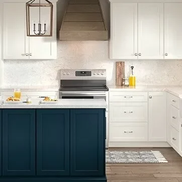 White Cabinet | Baker Valley Floors